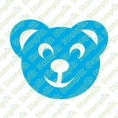 Transparentní razítko medvídek